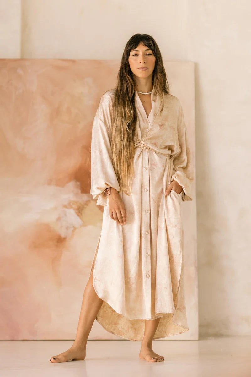 Inanna Wrap Gown