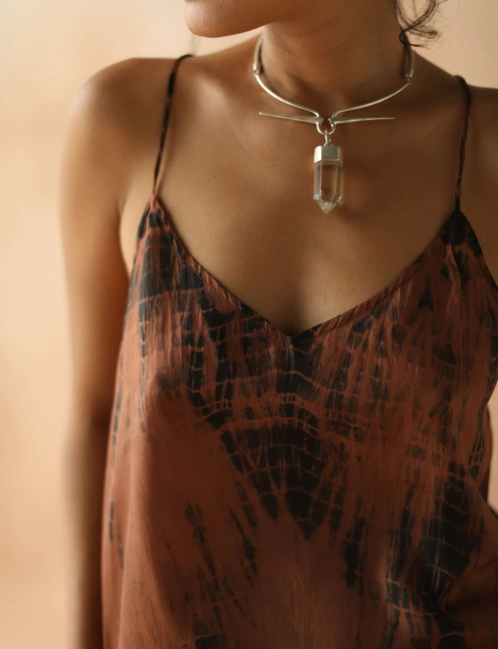 Fara Cami Tigers Eye Tie Dye