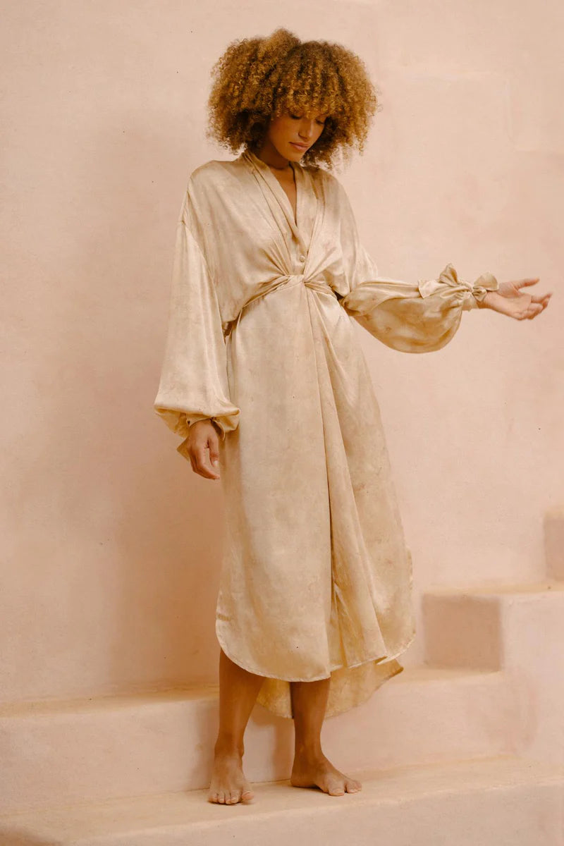 Inanna Wrap Gown