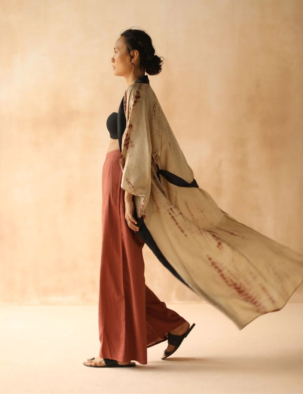 Tao Kimono Fawn Tie Dye