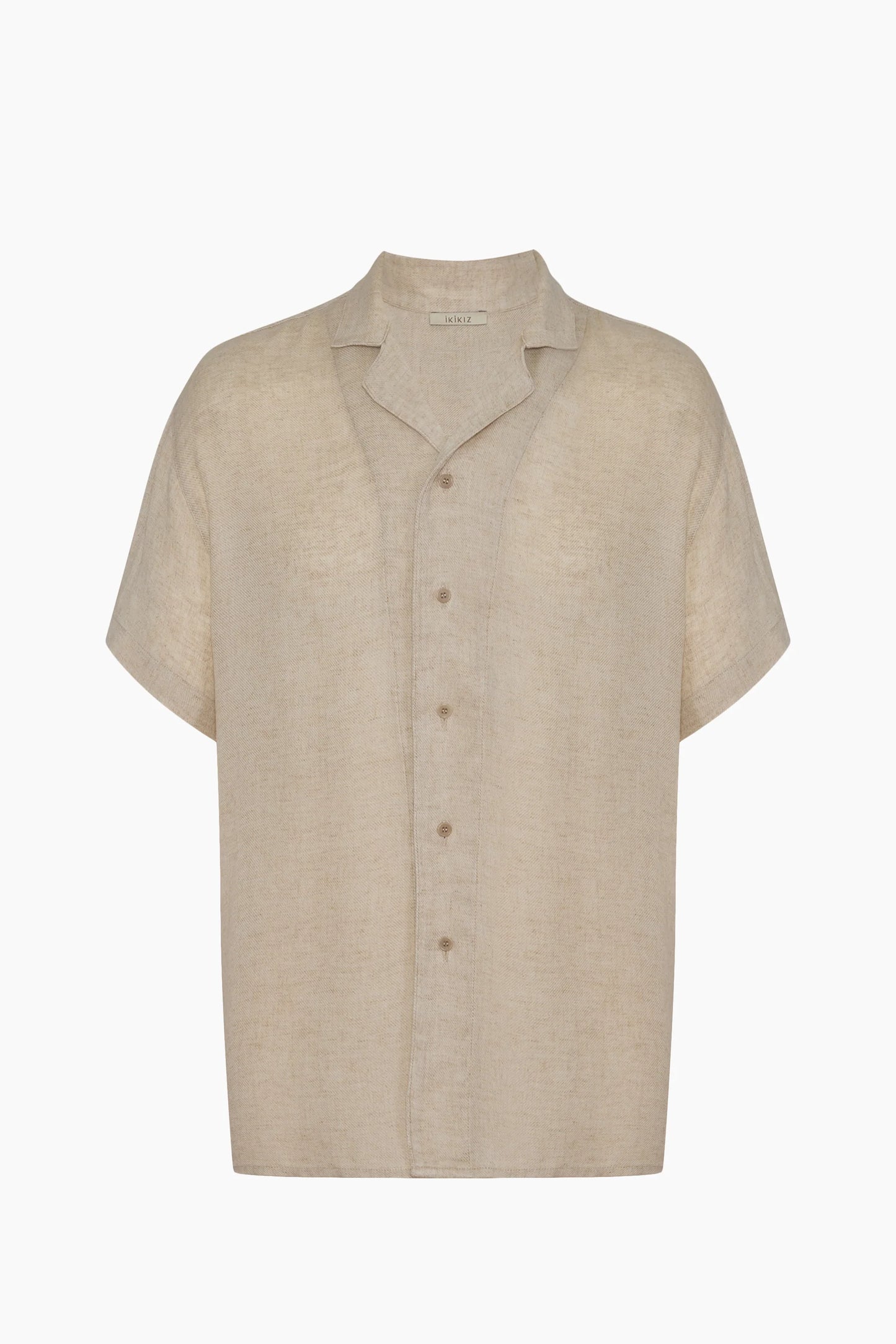 Men's Natural Camp Collar Shirt