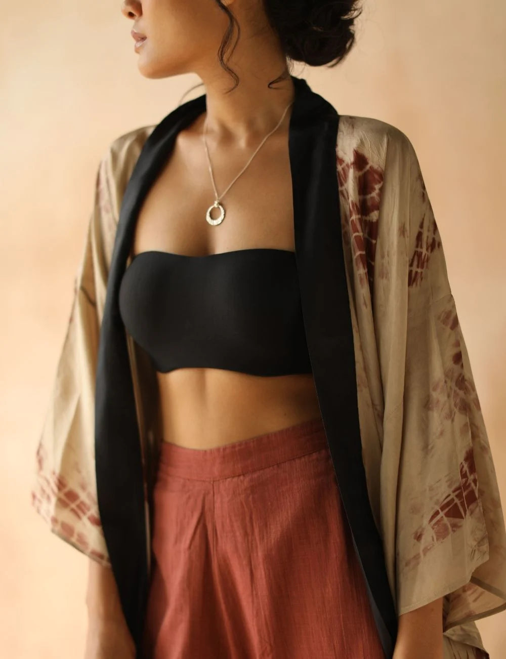 Tao Kimono Fawn Tie Dye