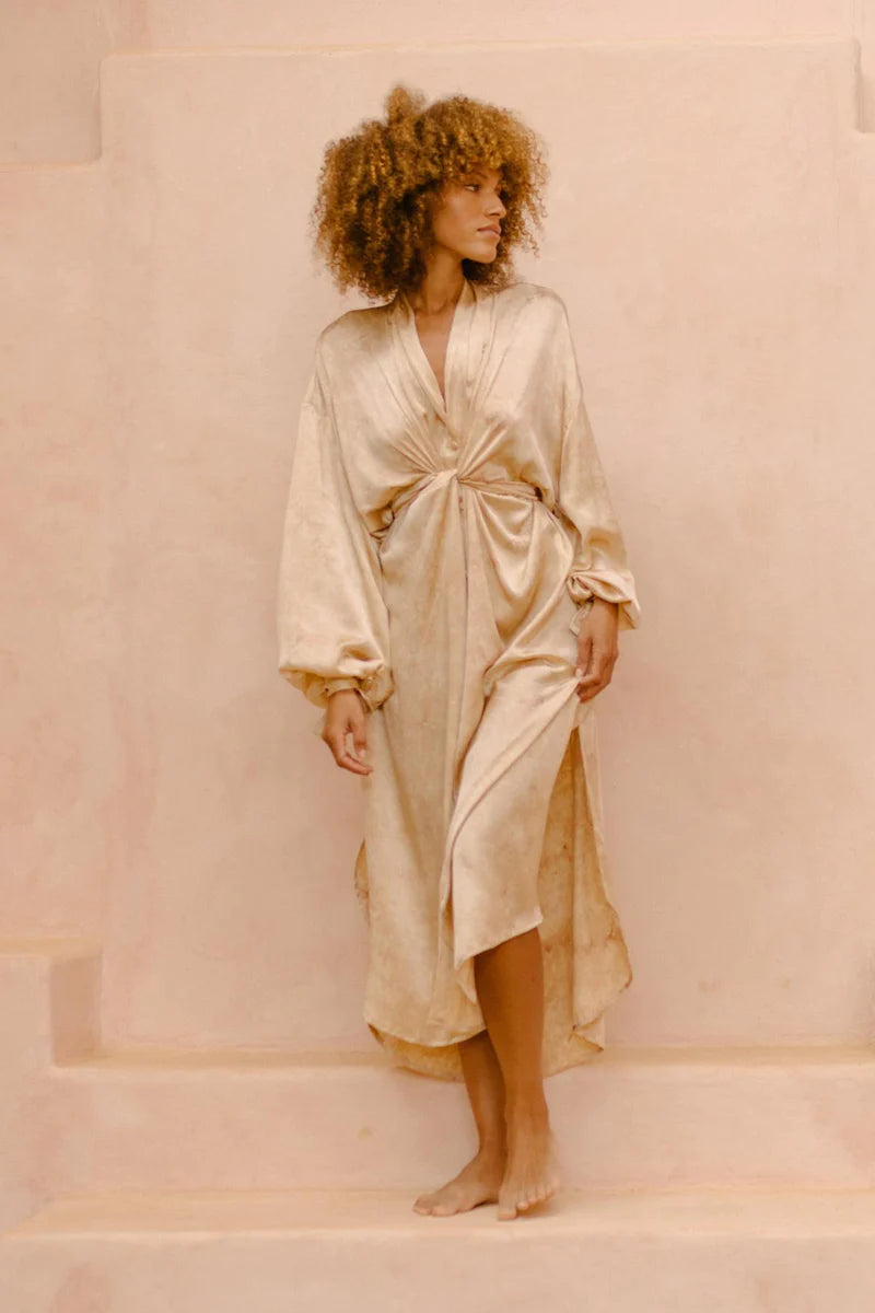 Inanna Wrap Gown