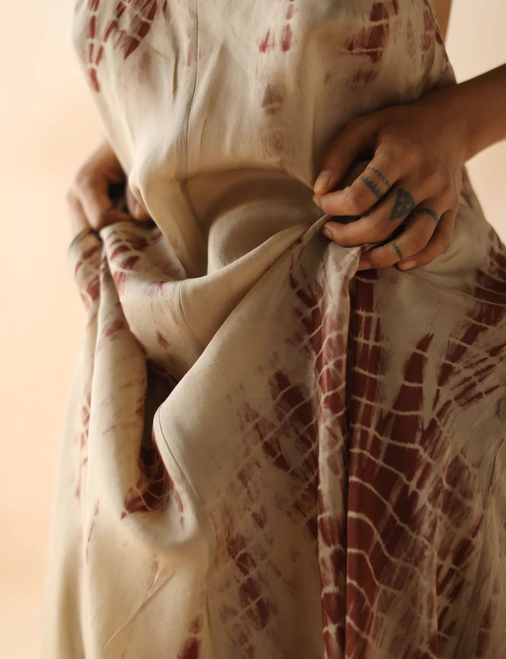 Zen Maxi Dress Fawn Tie Dye