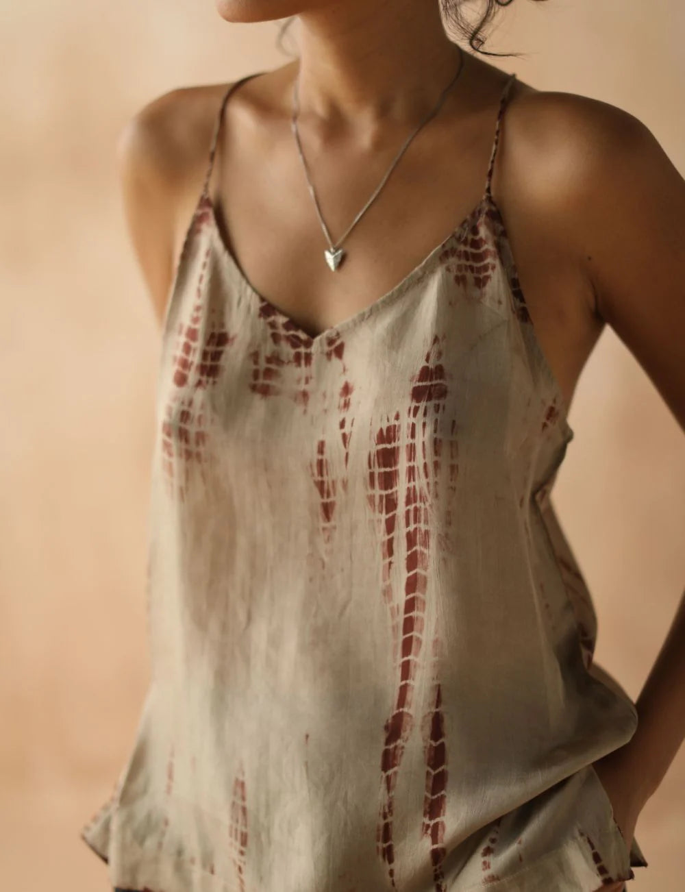 Fara Cami Fawn Tie Dye