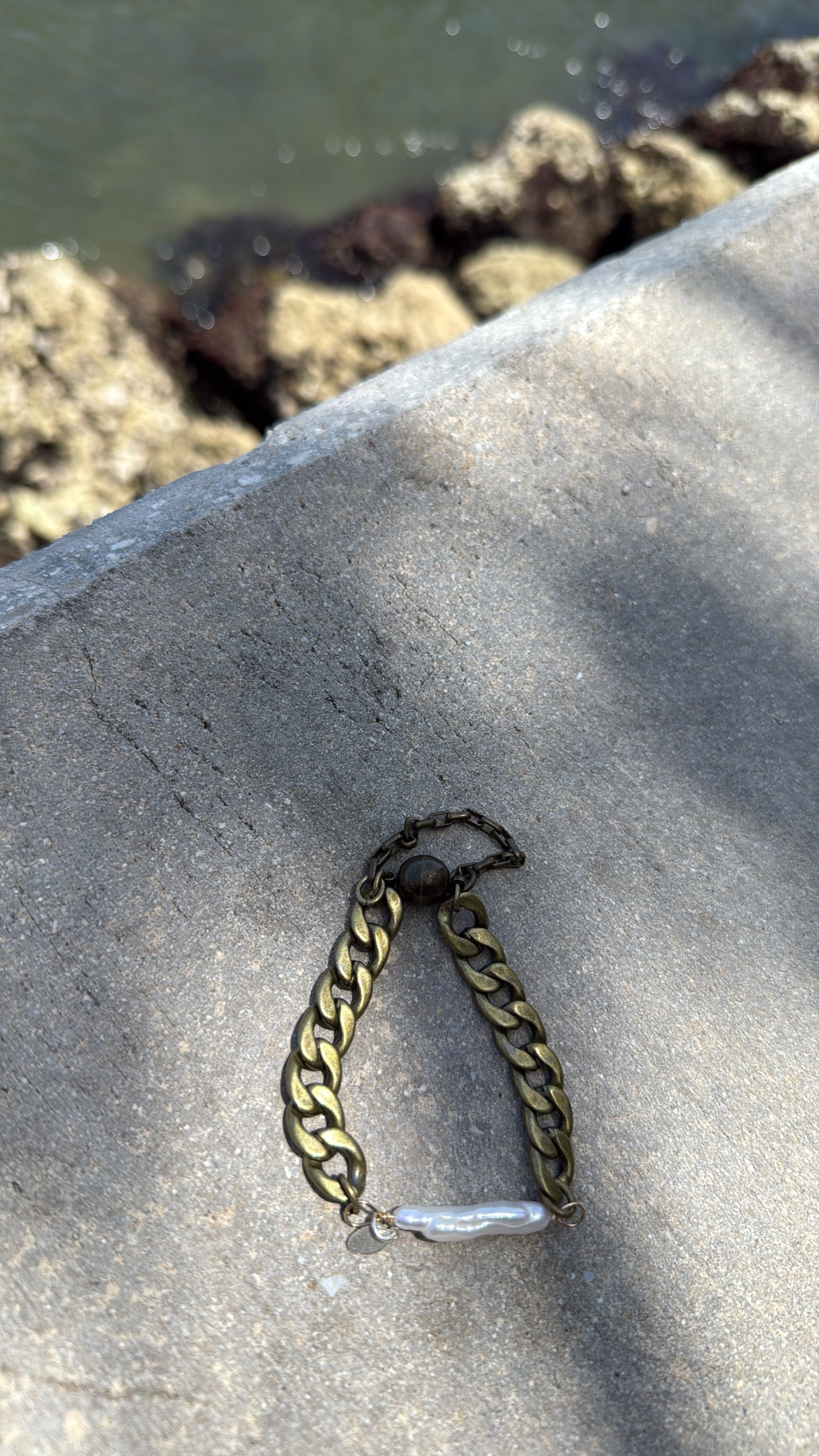 Isla Pearl Chain Bracelet
