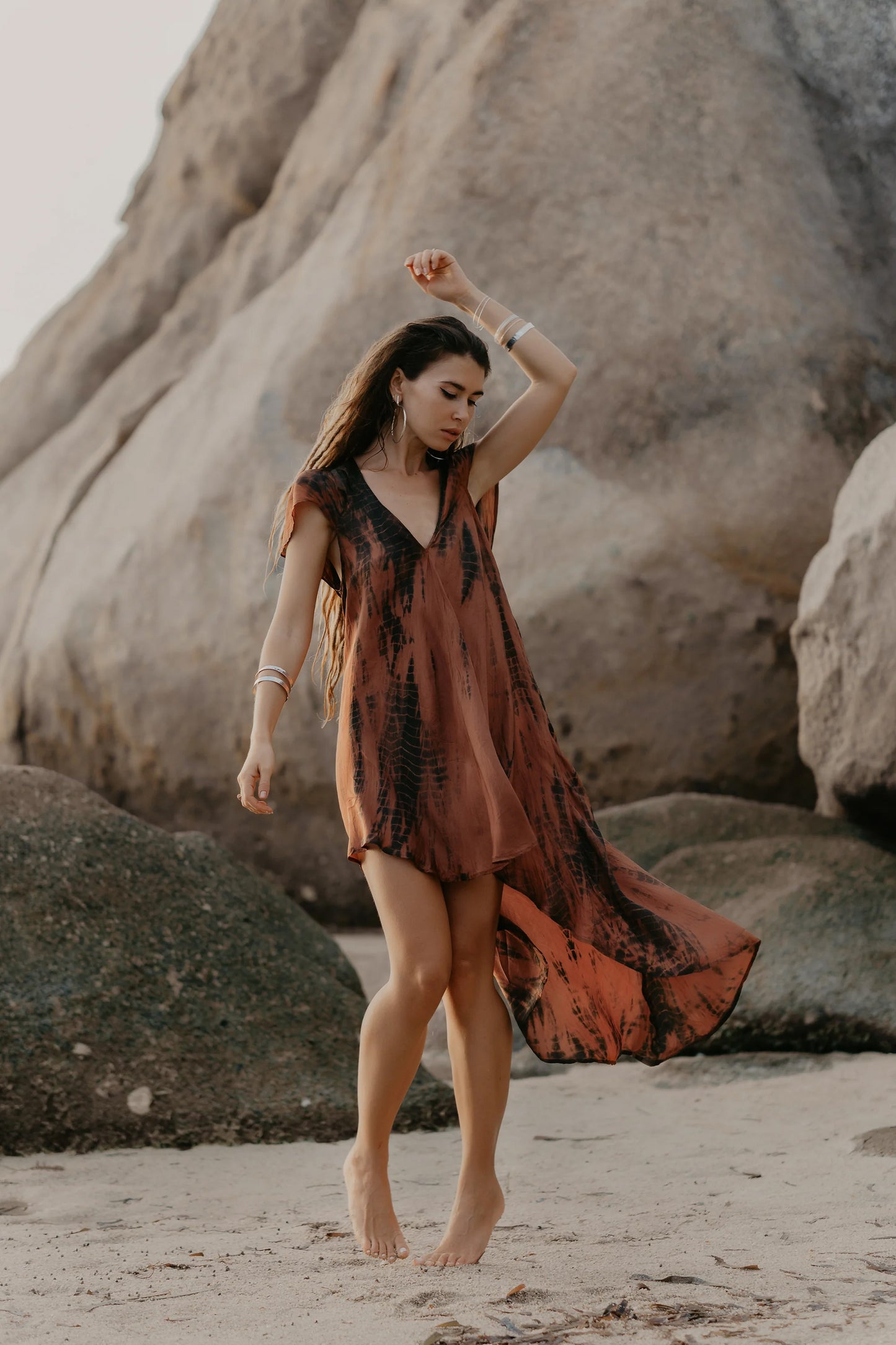 Lana Dress Tigers Eye