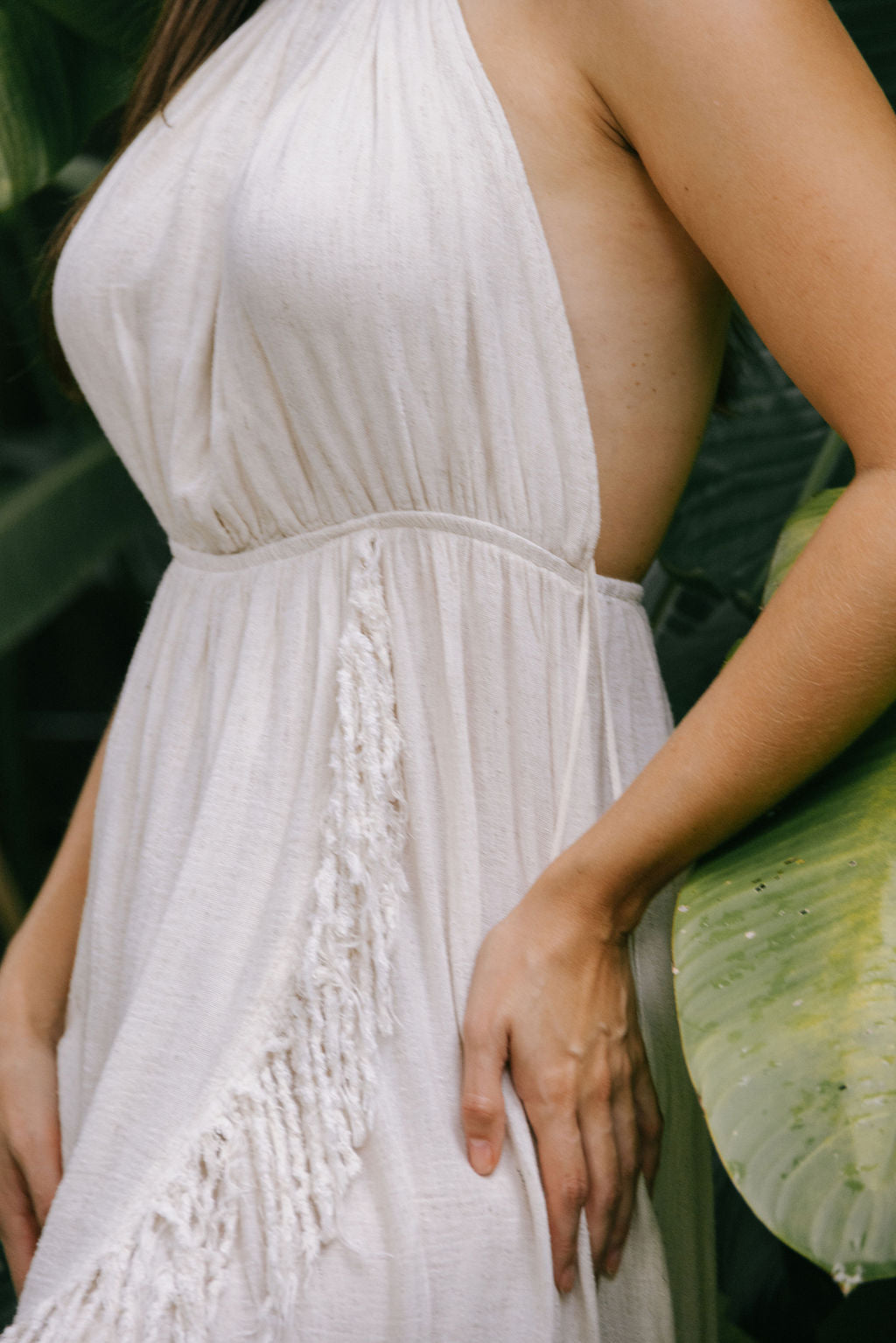 Olive Halter Dress