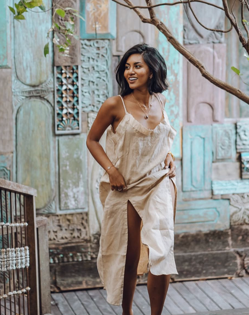 Linen Aura Slip
