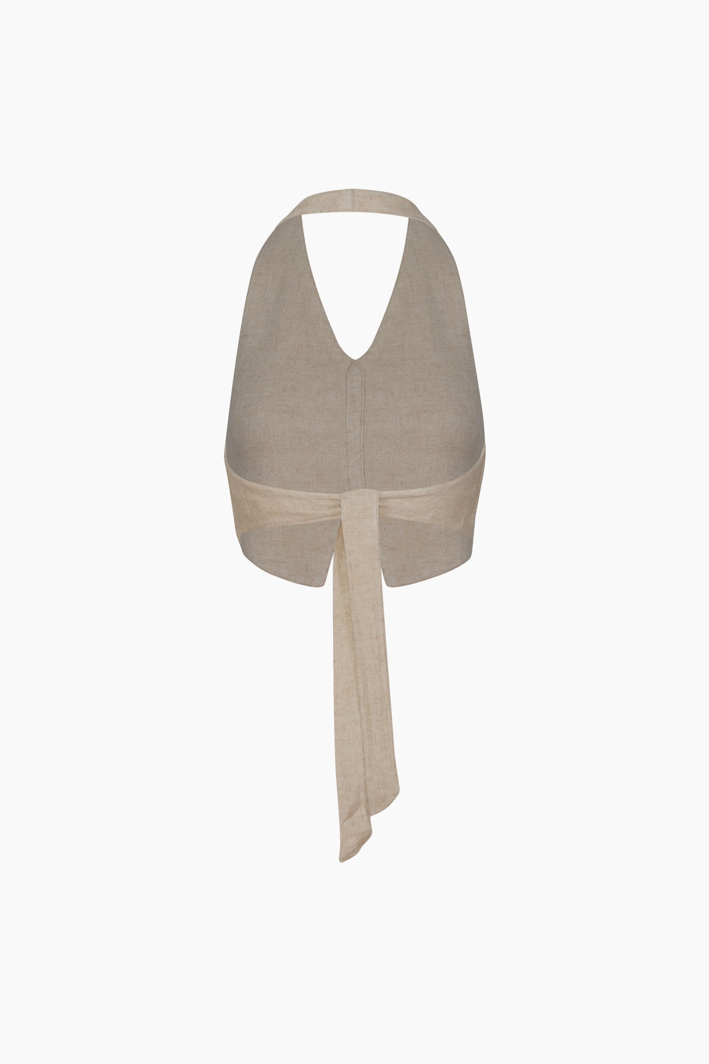 Linen Natural Waistcoat