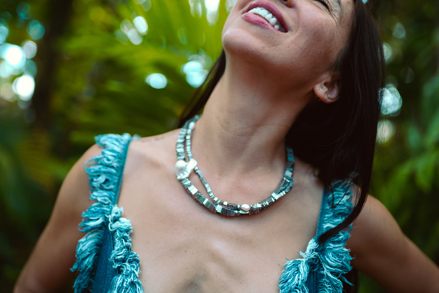 Golden Siren Necklace Set