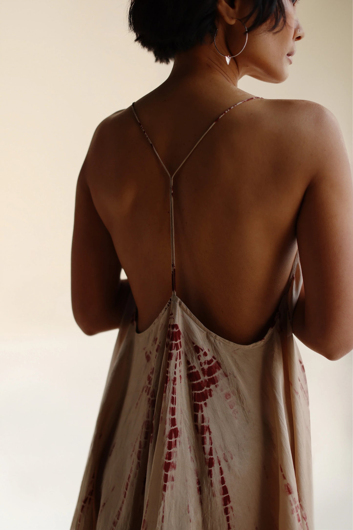 Zen Dress in Fawn Tie Dye