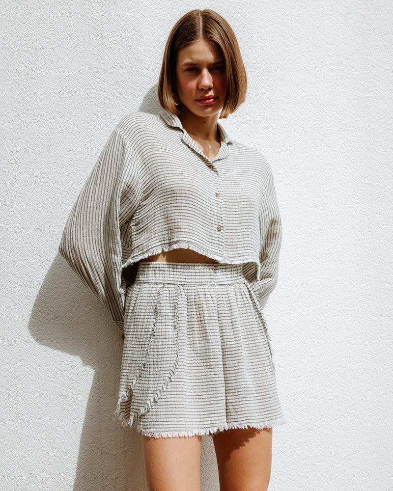 Striped Linen Shirt