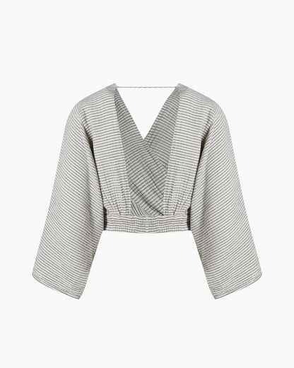 Striped Linen Blouse