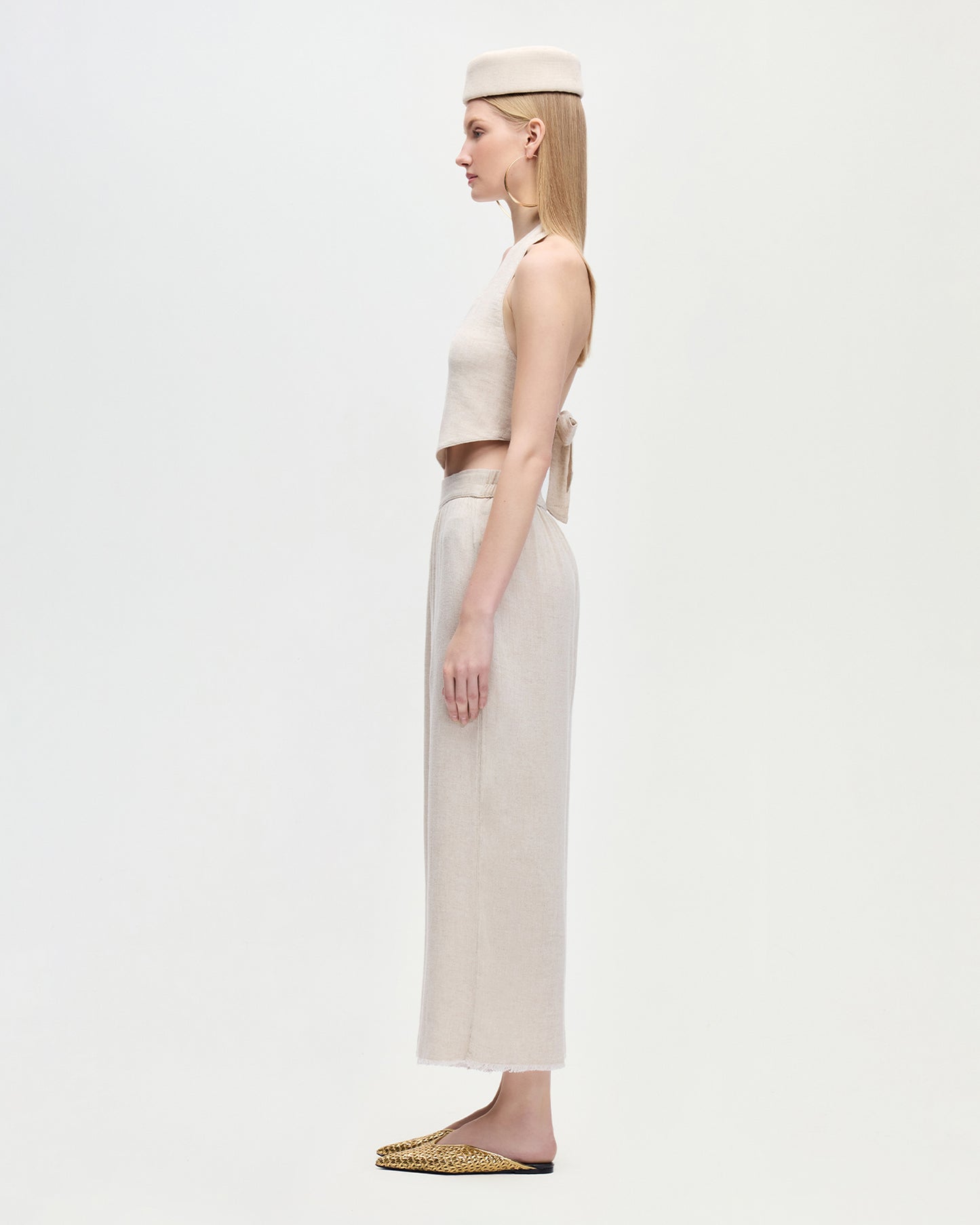 Natural Linen Pants