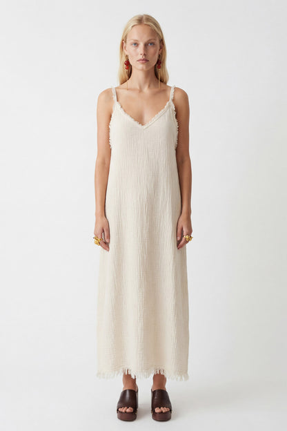 Crinkle Strappy Dress