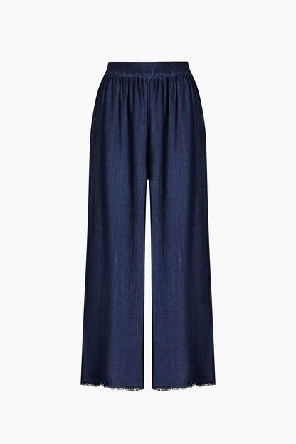 Linen Navy Pants