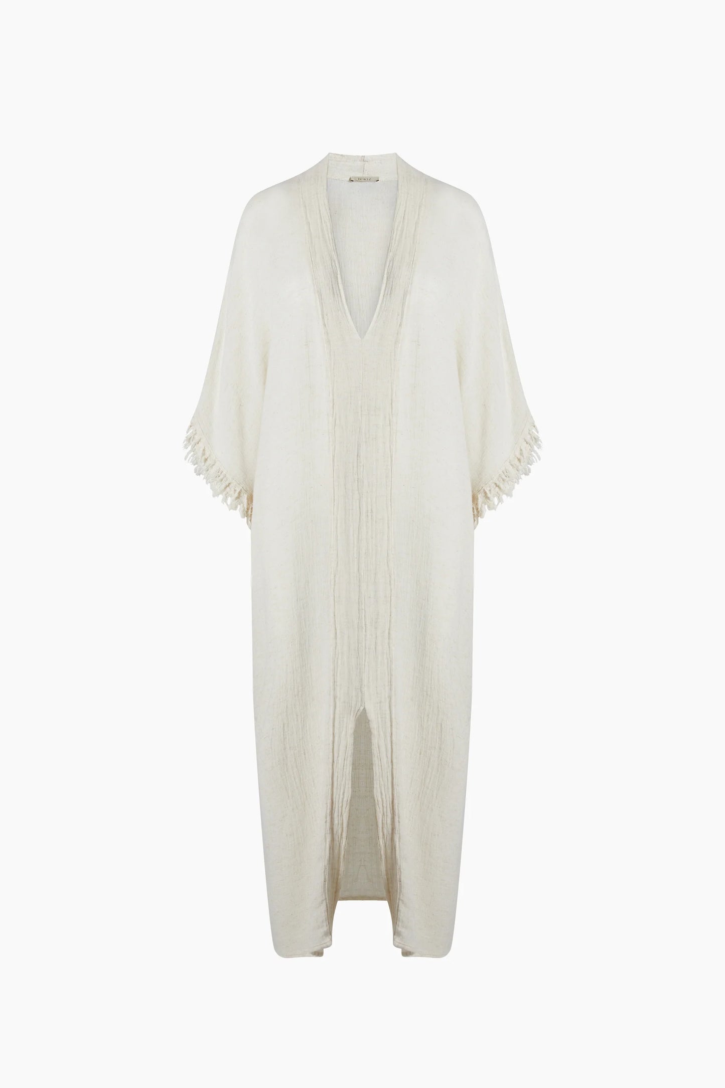 Crinkle Linen Kaftan