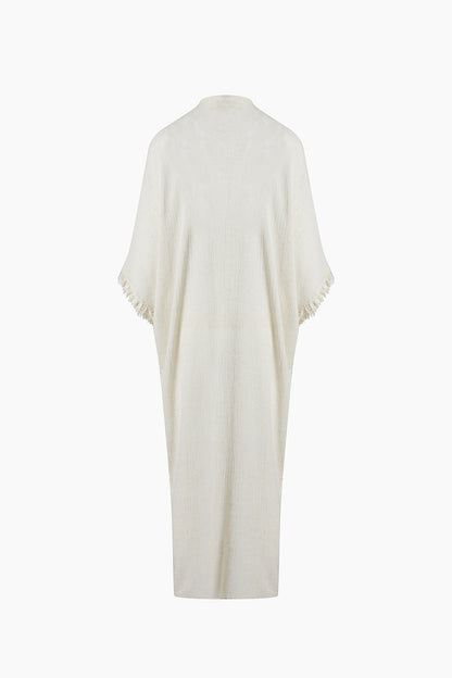 Crinkle Linen Kaftan