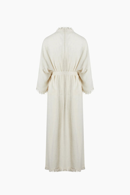 Crinkle Linen Kimono