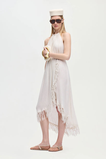 Hemp Halter Neck Dress