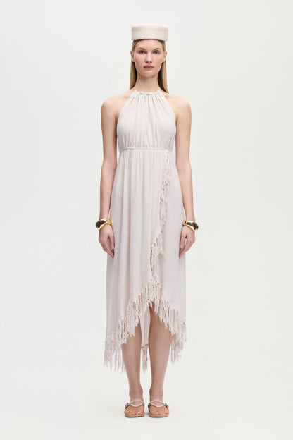 Hemp Halter Neck Dress