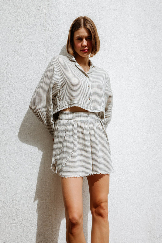 Striped Linen Shirt