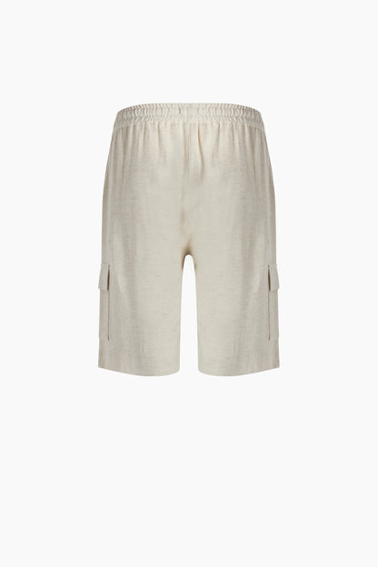 Men's Linen Cargo Shorts