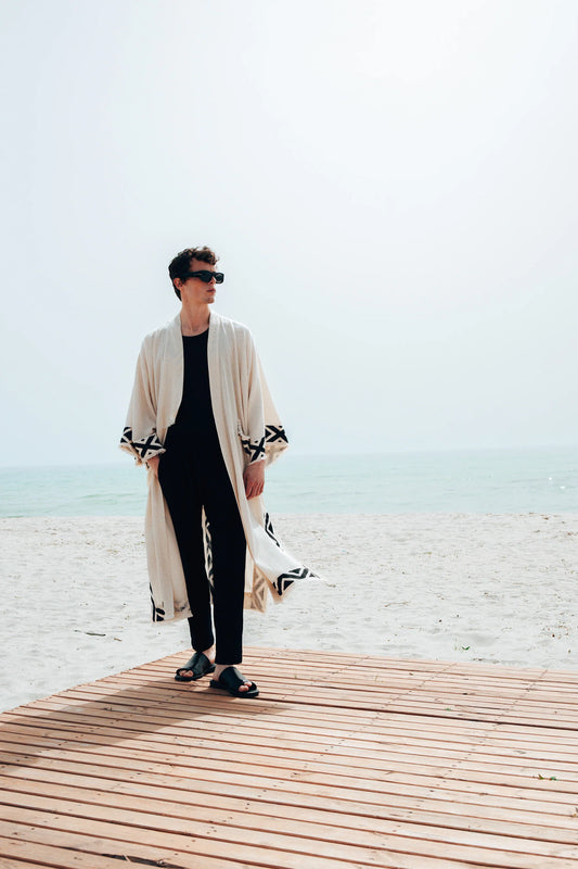 Men's Cotton Black Pants