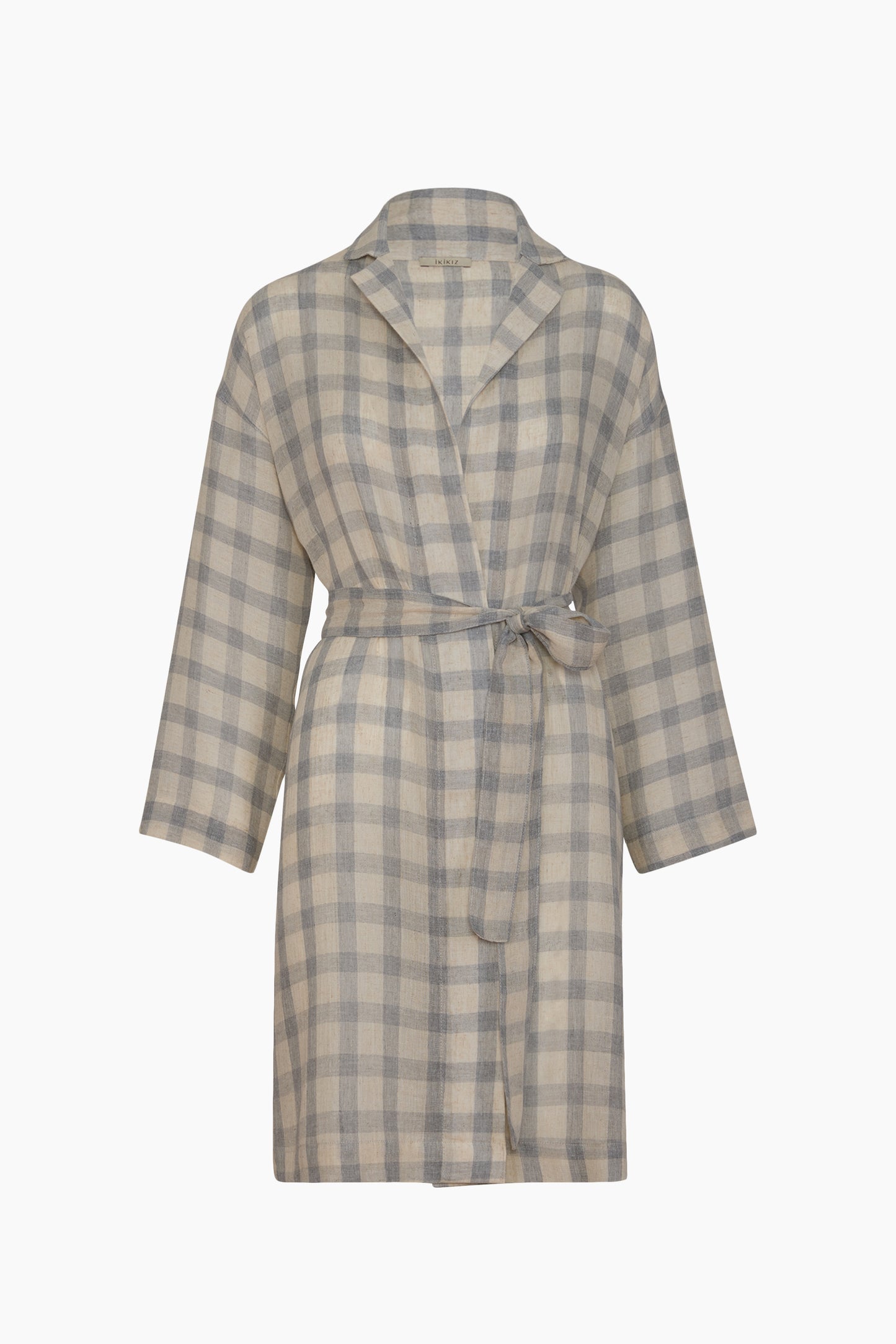 Grey Plaid Jacket