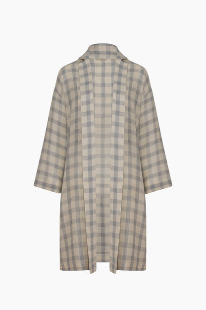 Grey Plaid Jacket