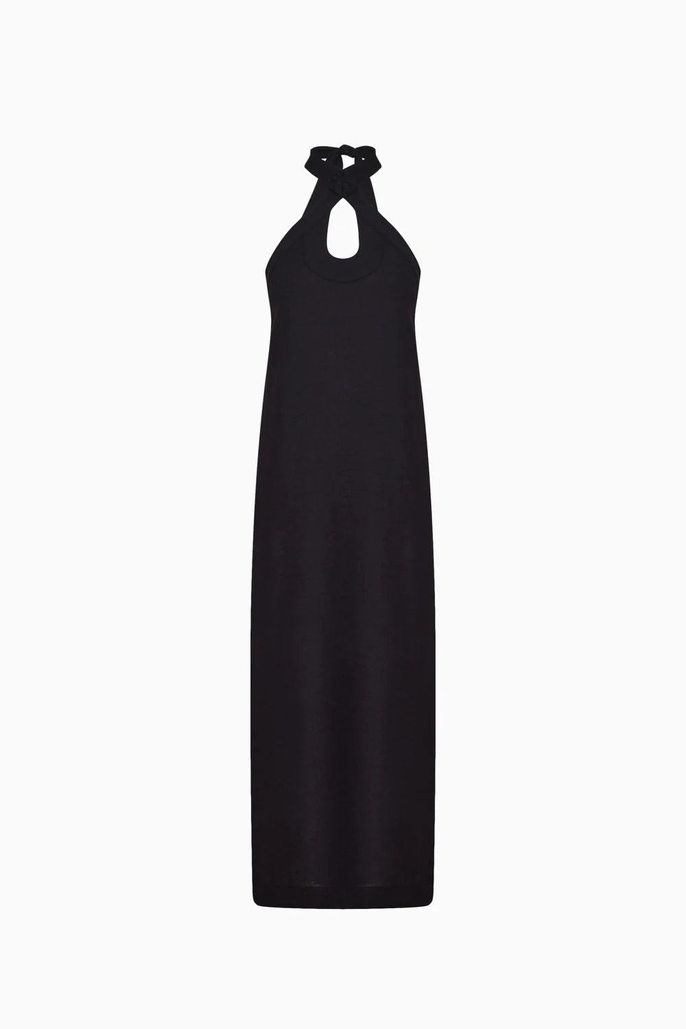 Black Linen Dress