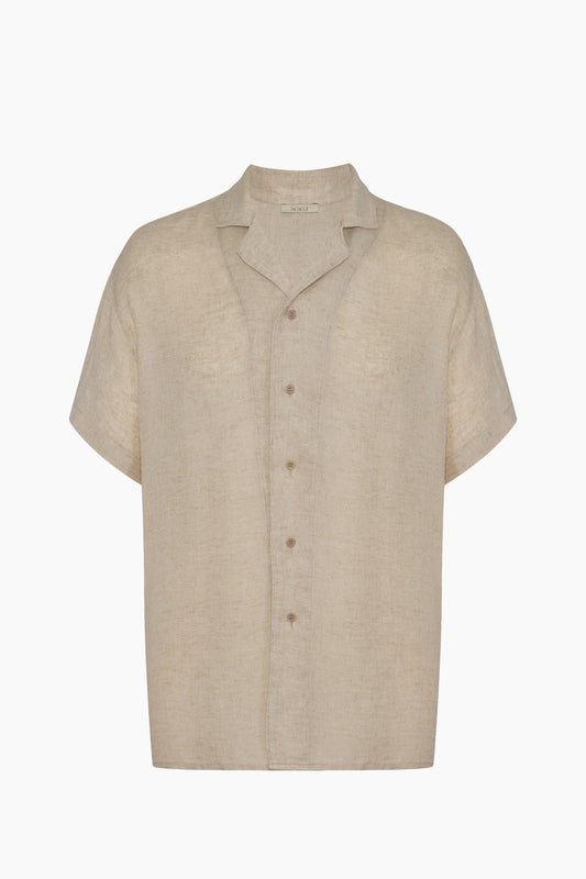 Men's Natural Camp Collar Shirt