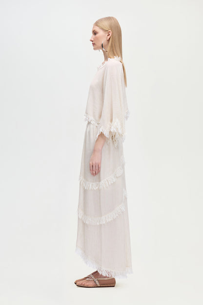 Natural Crop Blouse