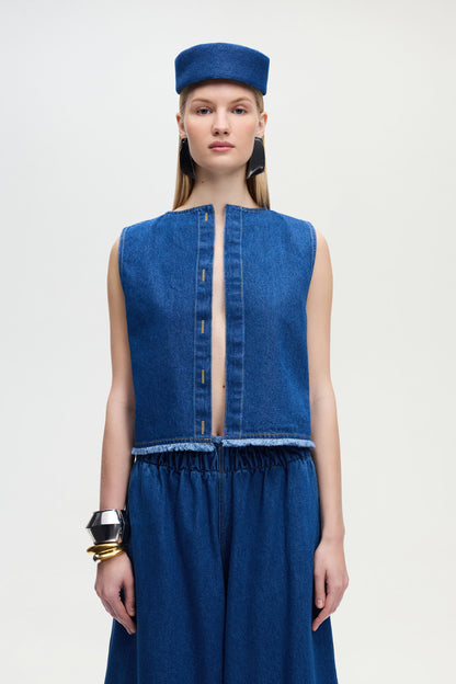 Denim Waistcoat