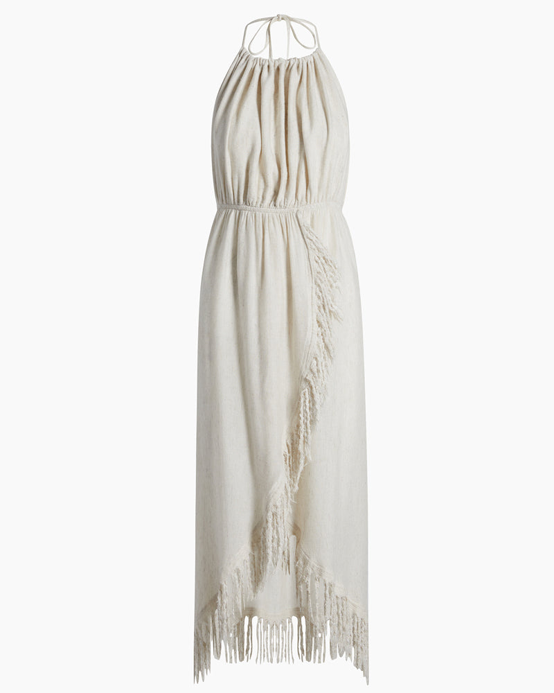 Hemp Halter Neck Dress