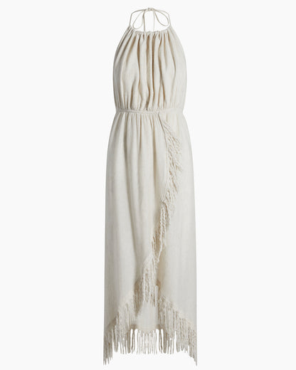 Hemp Halter Neck Dress