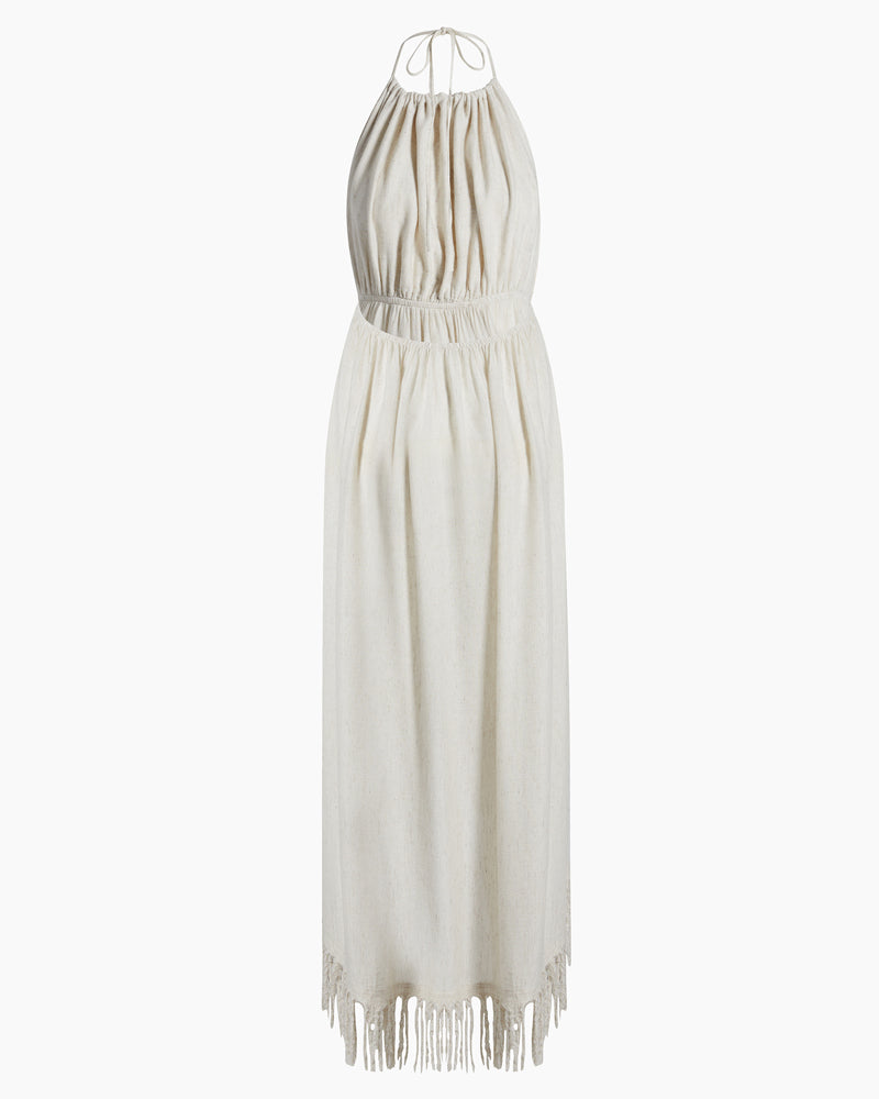 Hemp Halter Neck Dress