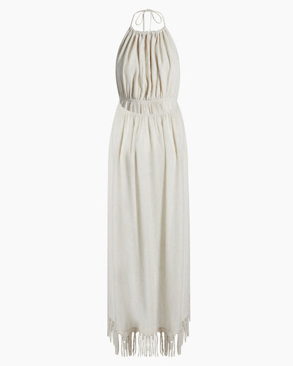 Hemp Halter Neck Dress