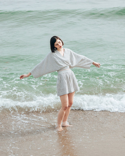 Striped Linen Blouse