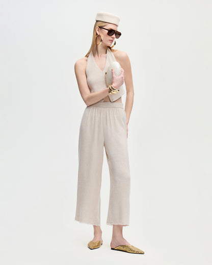 Natural Linen Pants
