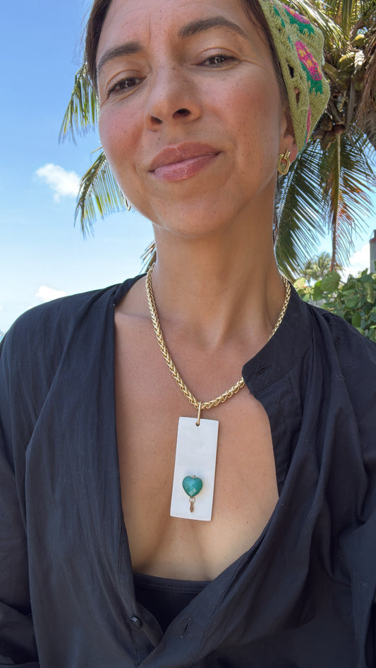 Jasmine Heart Necklace