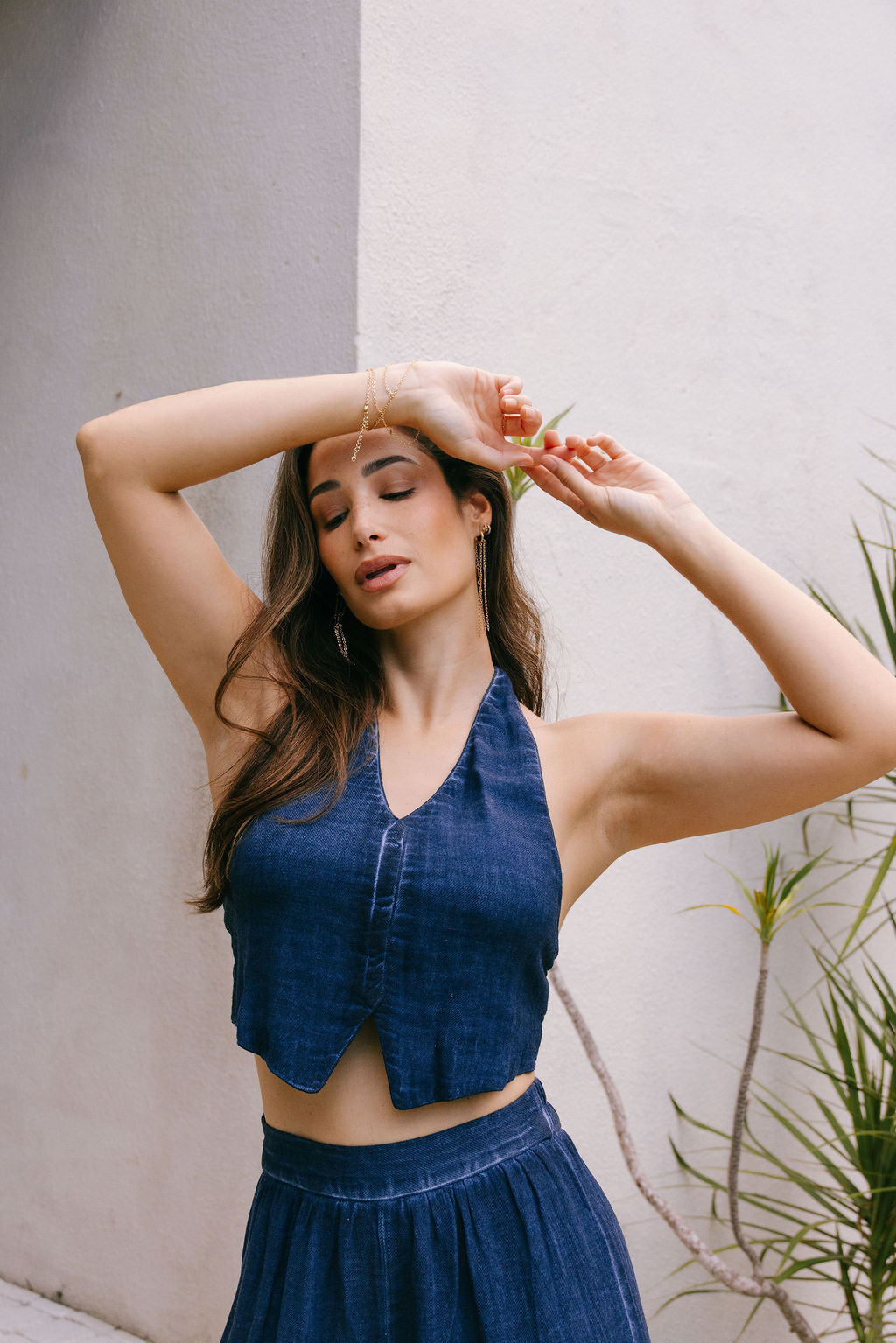 Haven Navy Pants