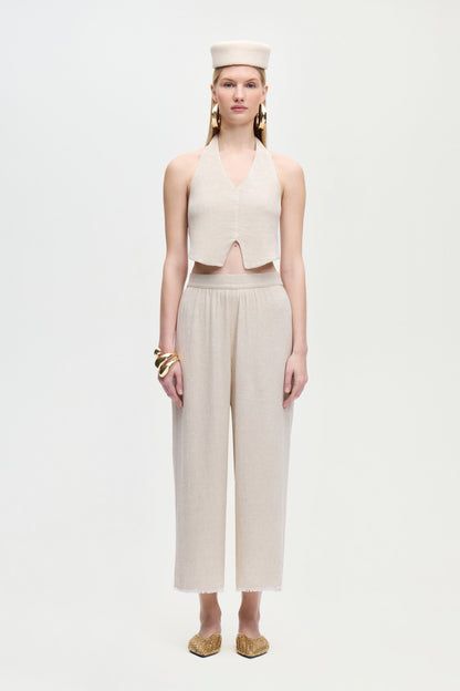 Natural Linen Pants