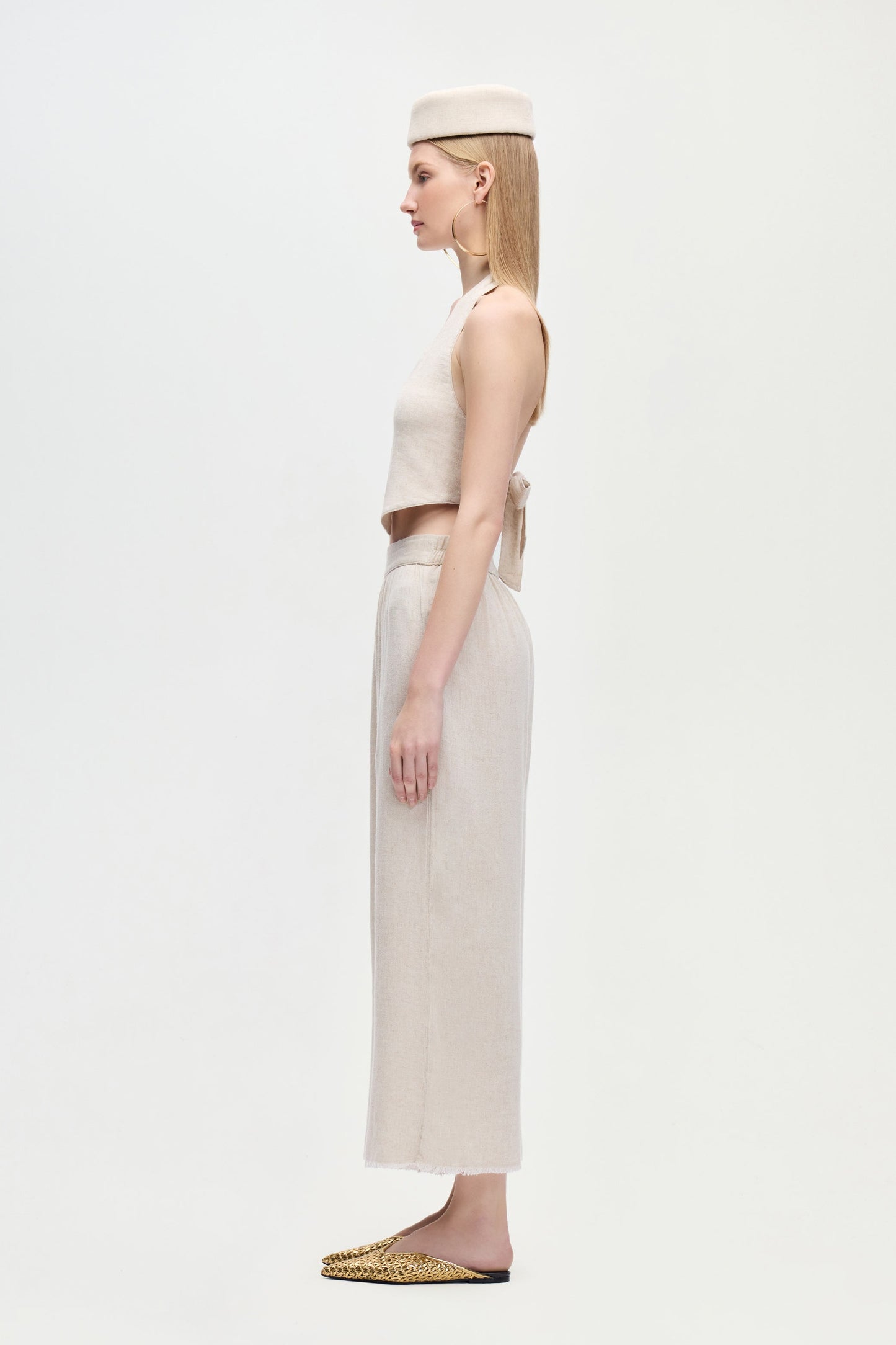 Natural Linen Pants