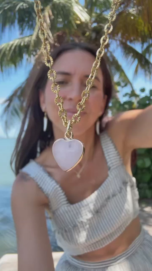 Peony Prayer Necklace